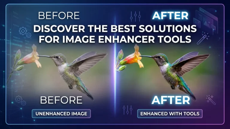 Discover the Best Solutions for Image Enhancer Tools